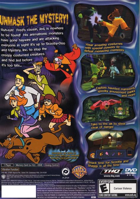 Scooby Doo Unmasked Sony Playstation 2 Game