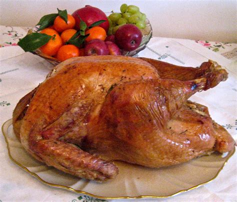 Roast Turkey with Bread Chestnut Stuffing – Kitchen Paradiso