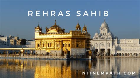 Rehras Sahib Audio Full Path In Punjabi | Rehras Sahib Path Audio