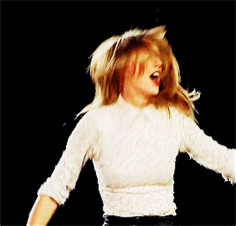 Taylor Swift The RED Tour hair flip gifs | Swifties Amino