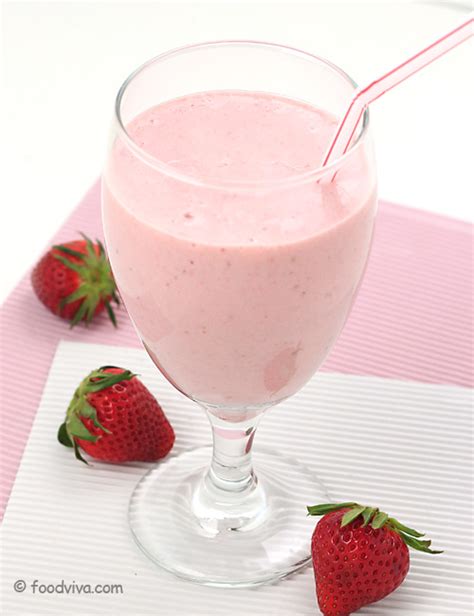 Strawberry Milkshake Recipe - Make Best Strawberry Shake with Milk & Ice Cream