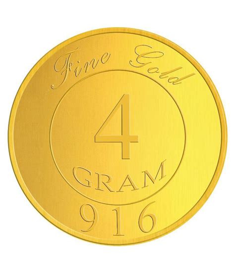 Atjewel 4 Gram 916 Gold Coin: Buy Atjewel 4 Gram 916 Gold Coin Online in India on Snapdeal