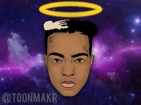 XxxTentacion Cartoon (Fan art) by Toonmakr by arianaktorres on DeviantArt