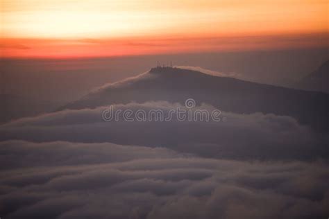 Mountain Landscape Sunrise Fog Mountain Stock Image - Image of ruea, beautiful: 106304031