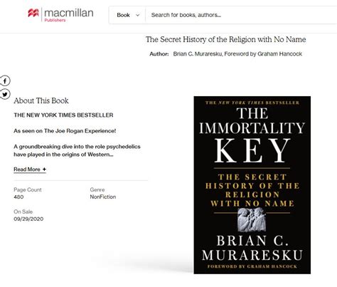 The Immortality Key – Beezone Library