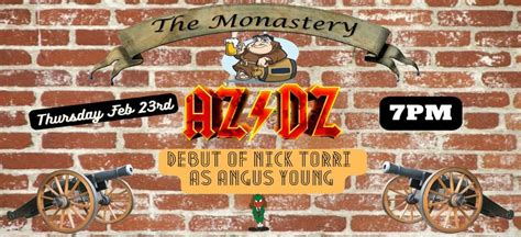 AZ/DZ Live at the Monastery Mesa Debut of Nick Torri as Angus Young ...