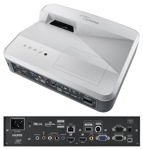 Optoma W320UST DLP WXGA Ultra Short Throw Projector | AV Australia Online