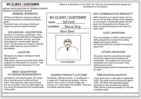 Client / Customer Profile Sheet | Client profile, Design clients, Interior design examples