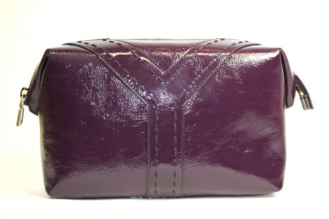 ysl-toiletry-case-purple-257432 | YSL Handbags at Queen Bee … | Flickr