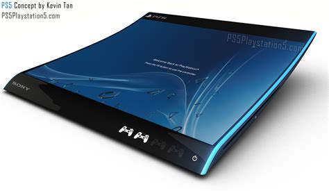 PS5 Slim and Sleek Concept by Kevin Tan - PS5