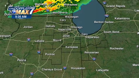 Chicago Weather LIVE Forecast: Potential for severe storms Thursday ...