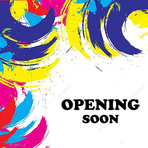 Opening Soon Banner Vector Design Images, Opening Soon Banner Vector ...