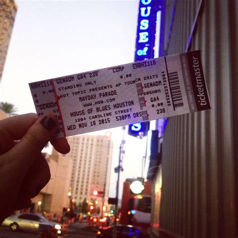 houseofblues | Concert tickets, Mayday parade, Blues