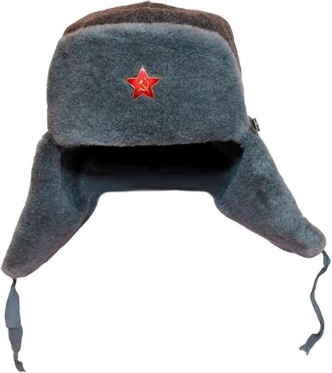 Authentic WW2 Russian Army Ushanka Winter Hat with Soviet Red Star ...