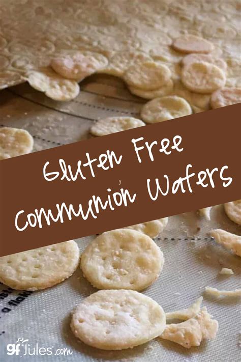 Gluten Free Communion Wafers Recipe - no compromise; completely safe.