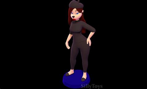 Beret Girl - an Extremely Goofy Movie 3D Model by SillyToys