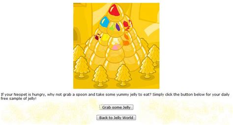 Life as a Neopet: Complete list of Jelly in Neopets