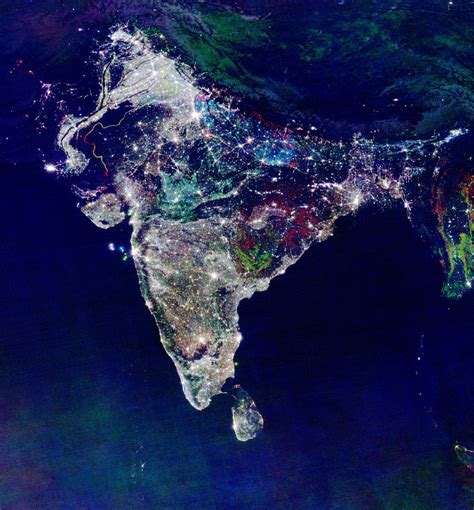 That beautiful image of nighttime Diwali lights in India? It's an old fake