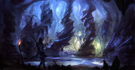 Concept Art: Cave by ESPj-o | Adventure Covers | Pinterest | Concept ...