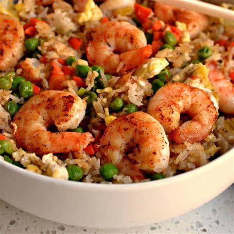 How to Make Homemade Shrimp Fried Rice | Small Town Woman