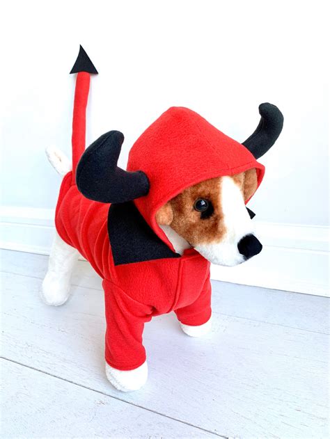 Devil Costume Dog Halloween Costume Halloween Costume Dog - Etsy