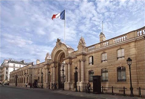 The Élysée Palace, Paris - France. The official residence of the French ...