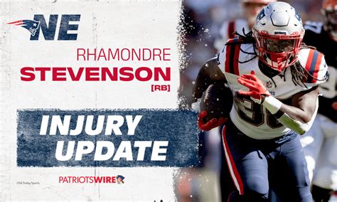 Patriots RB Rhamondre Stevenson questionable to return vs Raiders