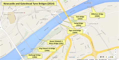 Newcastle: Bridges over Tyne and Town