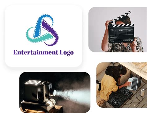 Free Entertainment Logo Maker - Videography, Party Planner Logos