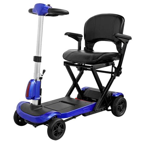 Drive Medical ZooMe Auto-Flex - Drive Medical Folding Scooters | Mobility scooter, Folding ...