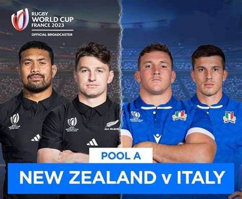 Rugby World Cup 2023 - Italy vs All Blacks, One Fat Bird, Wellington ...