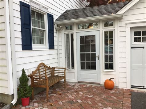 Enclosed breezeway-the Finished project | Small house exteriors, House ...