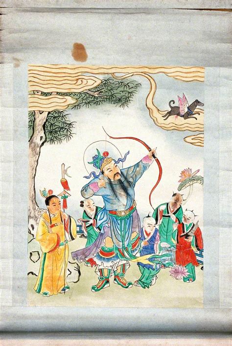 Zhang Xian Shooting an Arrow at Tiangou | Art UK