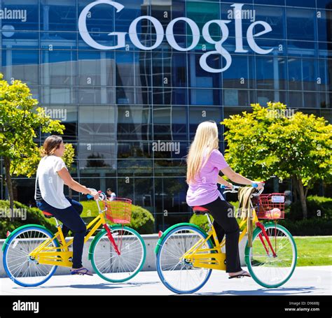 Silicon Valley - Google Campus Stock Photo - Alamy