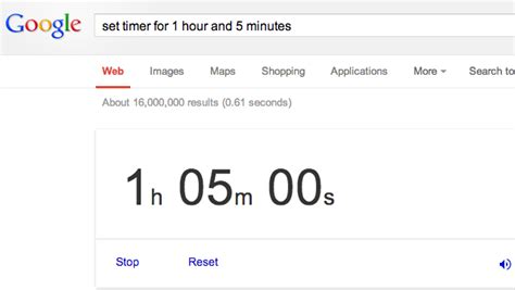 Strange Google Search bug temporarily breaks timer and stopwatch tools online