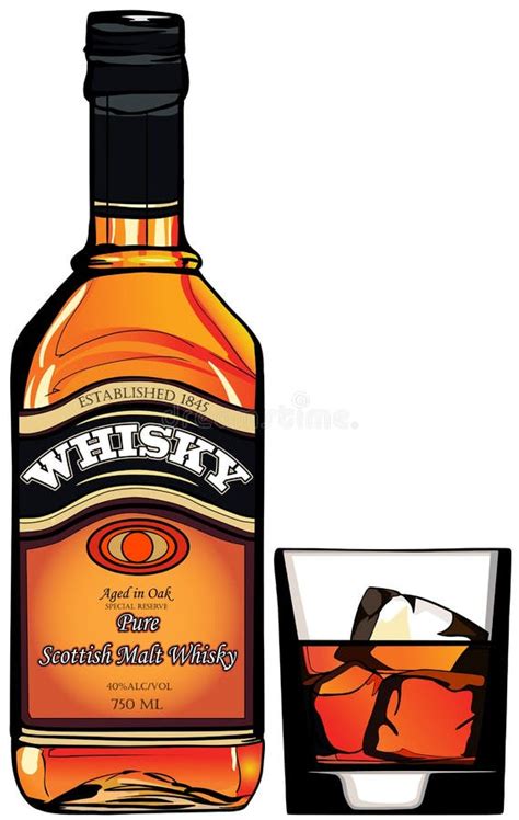 Botella De Whisky Fotos de archivo - Imagen: 23741873