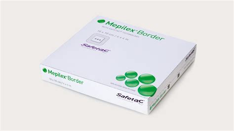 Mepilex Border all-in-one foam dressings for chronic and acute wounds ...