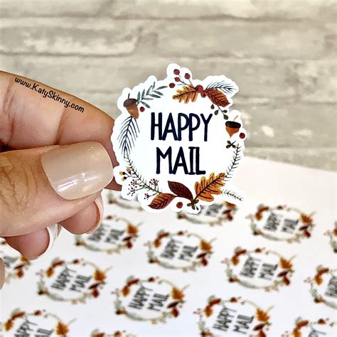 Excited to share this item from my #etsy shop: Happy Mail Fall Stickers ...