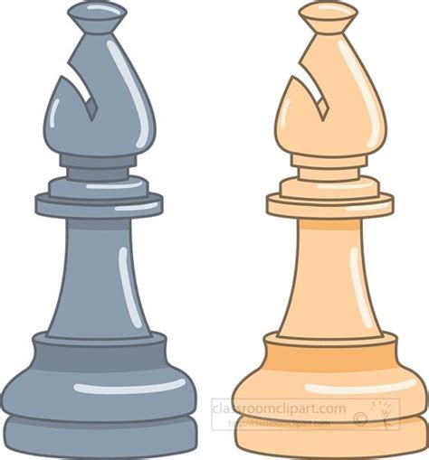 bishop chess pieces - Classroom Clipart