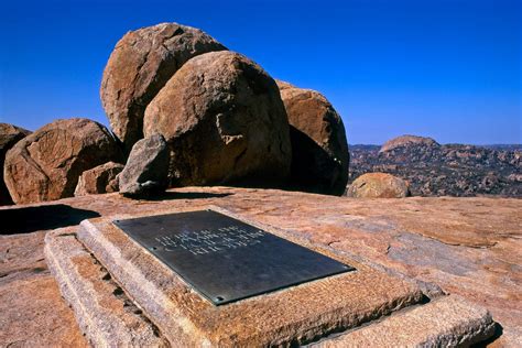 The grave of Cecil Rhodes is a popular tourist spot. Now a statue to a local hero is set to ...