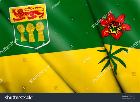 Flag Saskatchewan Canada Stock Illustration 33102493 - Shutterstock