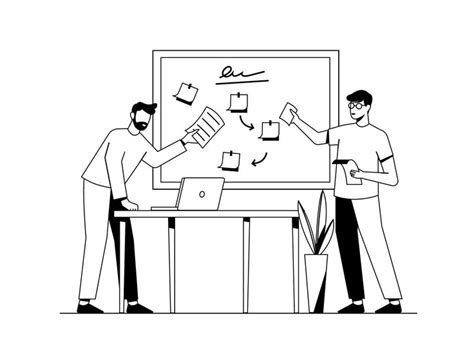 Business Discussion Illustration Kit — Illustrations on UI8 | Плоская иллюстрация, Дизайн ...