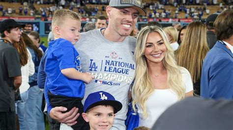 Chelsea Freeman on husband Freddie Freeman's World Series run, son's health journey - Good ...