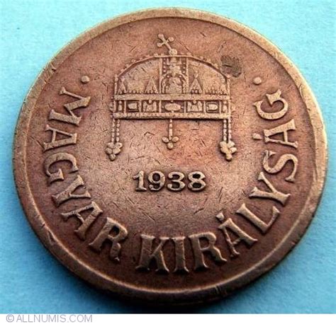 2 Filler 1938, Kingdom of Hungary (1920-1944) - Hungary - Coin - 314