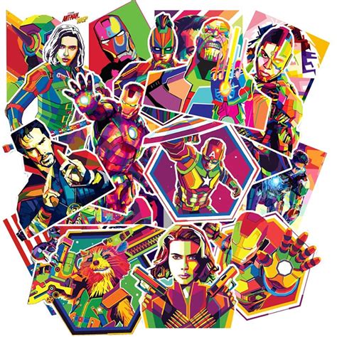 The Avengers Colorful Stickers – arothy