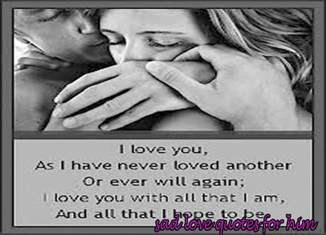 Sad Love Quotes For Him - love quotes wallpapers