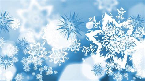 vectors, Blue, Winter, Snowflakes Wallpapers HD / Desktop and Mobile ...