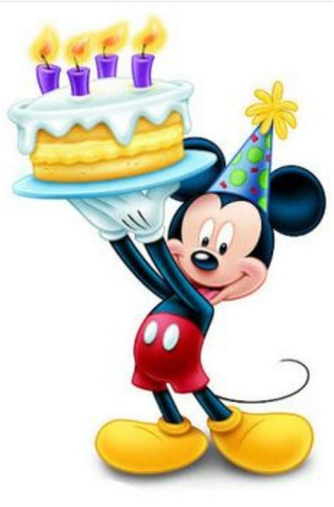 Pin de Vickie Conover em Mickey Birthday | Feliz aniversário mickey mouse, Clipart de ...