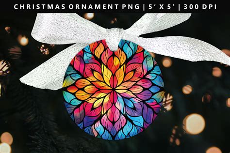 Mandala Christmas Ornament Design Graphic by StasyLionet · Creative Fabrica