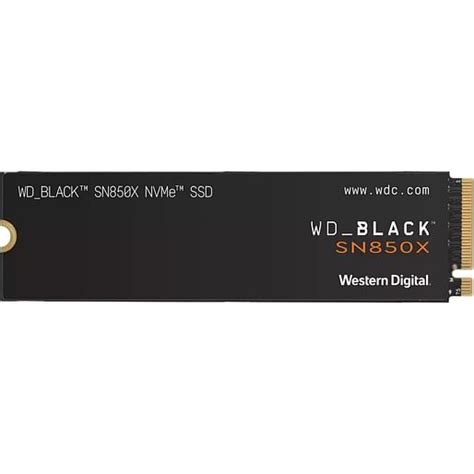 Western Digital Black SN850X 2TB NVMe M.2 PCIe Gen4 SSD